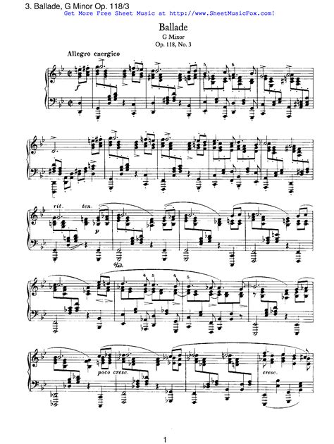 Klavierstuecke Op. 118